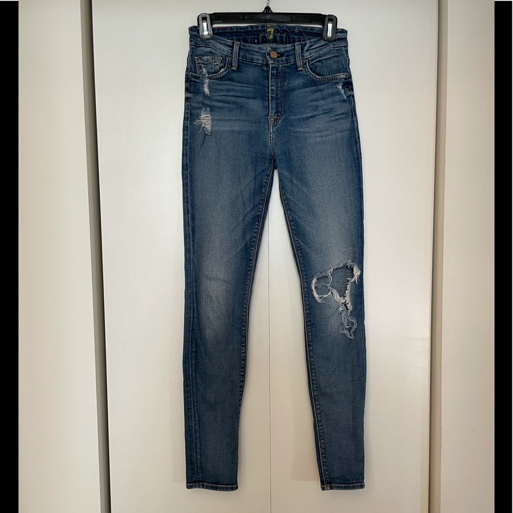 7 for all mankind Distressed Jeans